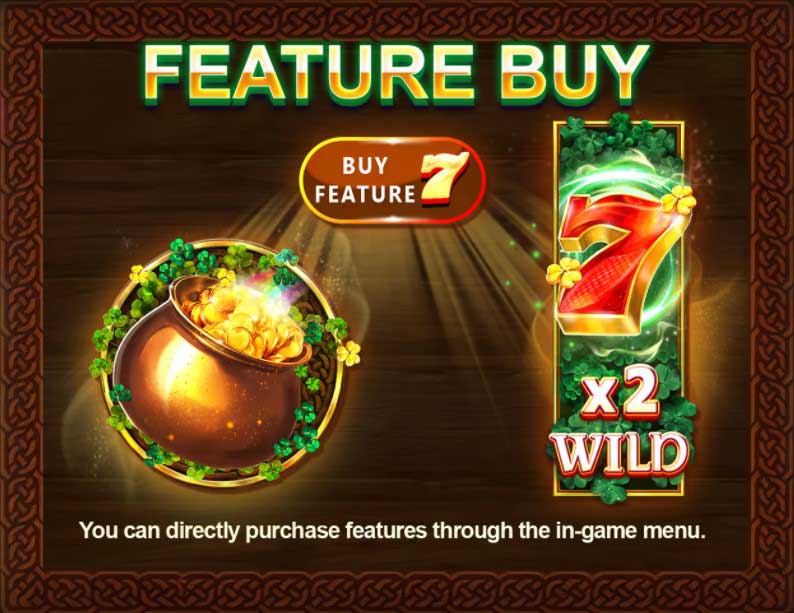 7's Luck slot game feature buy